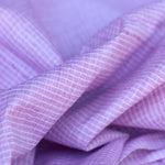 Load image into Gallery viewer, Thistle Pink &amp; Ivory Mini Check Handwoven Cotton
