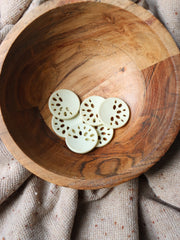 Load image into Gallery viewer, Biege 1 1/8" (28MM) Buttons | By The Button