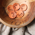 Load image into Gallery viewer, Burnt Orange 1 1/8" (28MM) Buttons | By The Button
