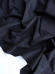 Load image into Gallery viewer, Black Crocodile Nylon Spandex | Designer Deadstock