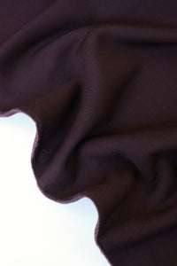 Dark Burgundy Brown Polartec Power Stretch Fleece