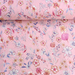Load image into Gallery viewer, Mistie Floral on Pink Rayon Crepon
