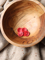 Load image into Gallery viewer, Red 11/16" (18MM) Buttons | By The Button