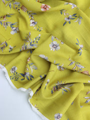 Load image into Gallery viewer, Chartreuse Meadow Rayon Slub