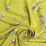 Load image into Gallery viewer, Chartreuse Meadow Rayon Slub
