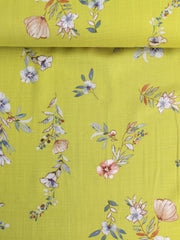 Load image into Gallery viewer, Chartreuse Meadow Rayon Slub