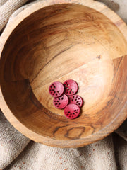 Load image into Gallery viewer, Wine Red 11/16" (18MM) Buttons | By The Button