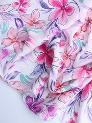 Load image into Gallery viewer, Watercolor Garden Rayon Slub