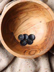 Load image into Gallery viewer, Black 11/16" (18MM) Buttons | By The Button