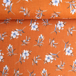 Load image into Gallery viewer, 18IN REMNANT; Pumpkin Meadow Rayon Slub
