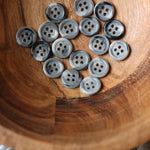 Load image into Gallery viewer, Marbled Gray 7/16" (11MM) Buttons | By The Button
