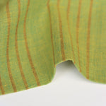 Load image into Gallery viewer, Kiwi &amp; Rust Vertical Stripe Handwoven Cotton
