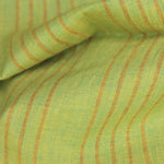 Load image into Gallery viewer, Kiwi &amp; Rust Vertical Stripe Handwoven Cotton

