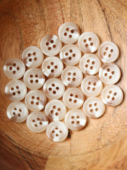Load image into Gallery viewer, Marbled Beige 7/16" (11MM) Buttons | By The Button