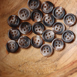 Load image into Gallery viewer, Marbled Brown 7/16" (11MM) Buttons | By The Button
