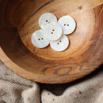 Load image into Gallery viewer, White Iridescent 7/8" (23MM) Buttons | By The Button
