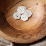 Load image into Gallery viewer, White Iridescent 11/16" (18MM) Buttons | By The Button
