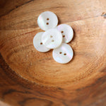 Load image into Gallery viewer, White Iridescent 5/8" (15MM) Buttons | By The Button
