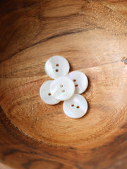 Load image into Gallery viewer, White Iridescent 5/8" (15MM) Buttons | By The Button
