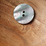 Load image into Gallery viewer, Gray Iridescent 7/8" (23MM) Buttons | By The Button
