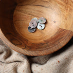 Load image into Gallery viewer, Gray Iridescent 5/8" (15MM) Buttons | By The Button
