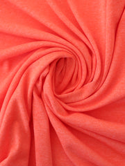 Load image into Gallery viewer, Heathered Neon Sunset Athletic Poly Jersey | Designer Deadstock
