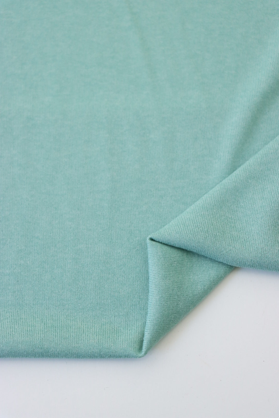 Hesthered Heathered Mist Athletic Poly Jersey | Designer Deadstock | Surge Fabric ...