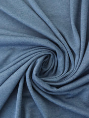 Load image into Gallery viewer, Heathered Mineral Blue Athletic Poly Jersey | Designer Deadstock
