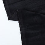 Load image into Gallery viewer, Black 11 Wale Manchester Stretch Corduroy
