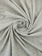 Load image into Gallery viewer, Heather Gray Lightweight Cotton Spandex Jersey