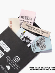 Load image into Gallery viewer, Mystery Pack Woven Labels | Pack of 6 | Kylie And The Machine
