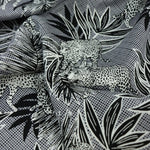 Load image into Gallery viewer, On The Prowl (Black) Rayon Challis
