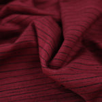 Load image into Gallery viewer, Burgundy Sedona Mini Stripe Jersey
