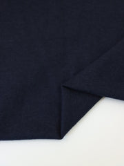 Load image into Gallery viewer, Navy Lightweight Cotton Spandex Jersey