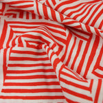 Load image into Gallery viewer, Red Line Art Rayon Challis
