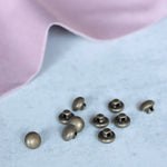 Load image into Gallery viewer, Bronze 3/8" Shank Buttons | Pack of 10
