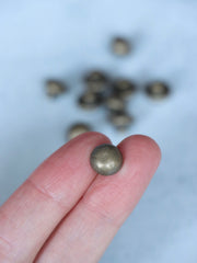 Load image into Gallery viewer, Bronze 3/8" Shank Buttons | Pack of 10
