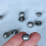 Load image into Gallery viewer, Gunmetal 3/8&quot; Shank Buttons | Pack of 10
