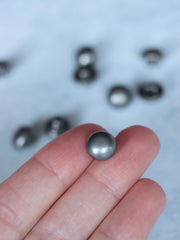 Load image into Gallery viewer, Gunmetal 3/8&quot; Shank Buttons | Pack of 10
