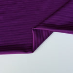 Load image into Gallery viewer, Grape Stripe Activewear Jersey | Designer Deadstock
