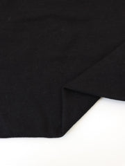 Load image into Gallery viewer, Black Lightweight Cotton Spandex Jersey