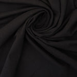 Load image into Gallery viewer, Black Lightweight Cotton Spandex Jersey
