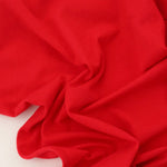 Load image into Gallery viewer, Red Lightweight Cotton Spandex Jersey
