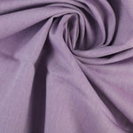 Load image into Gallery viewer, 1YD 21IN REMNANT; Lilac 100% Cotton Chambray
