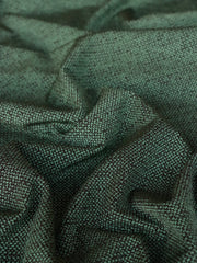 Load image into Gallery viewer, Green &amp; Black Jacquard Activewear Knit | Designer Deadstock