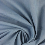 Load image into Gallery viewer, Light Blue 100% Cotton Chambray
