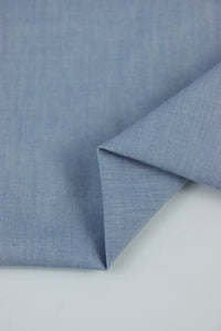 Light Blue 100% Cotton Chambray