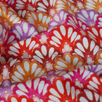 Load image into Gallery viewer, Carnival Blooms Textured Nylon Spandex | Designer Deadstock
