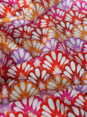 Load image into Gallery viewer, Carnival Blooms Textured Nylon Spandex | Designer Deadstock
