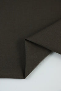 Umber Brown 100% Cotton Chambray